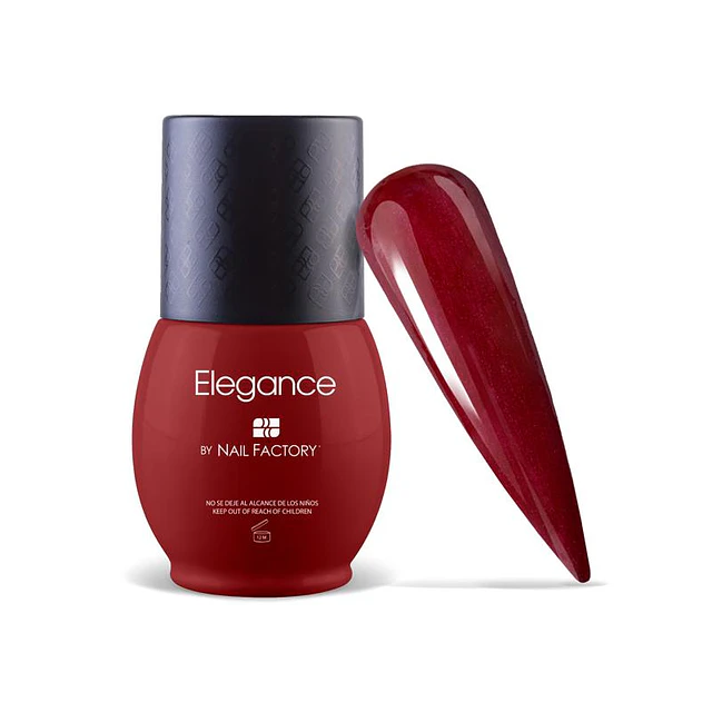 Laccover elegance one shot 14ml-nail factory (Rojo)