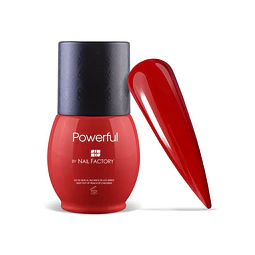 Laccover powerful one shot 14ml-nail factory (Rojo)
