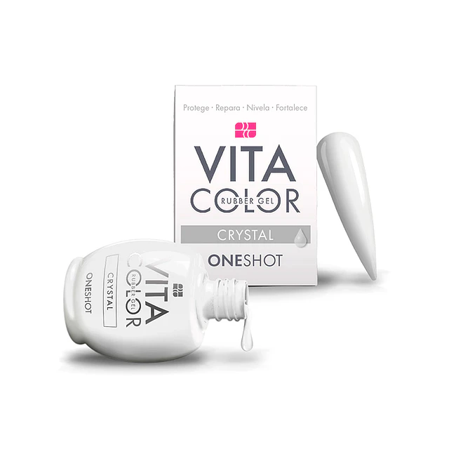 Laccover vita color crystal - one shot 14ml-nail factory