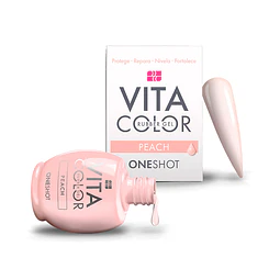 Laccover vita color peach - one shot 14ml-nail factory