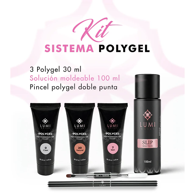 Kit Sistema Polygel Inicial ENAC