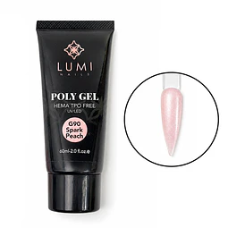 Polygel G90 Spark Peach 60ml