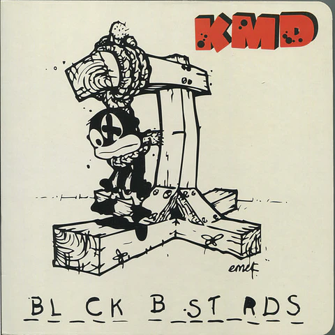 KMD – Bl_ck B_st_rds | 2LP | Re Metal Face Records