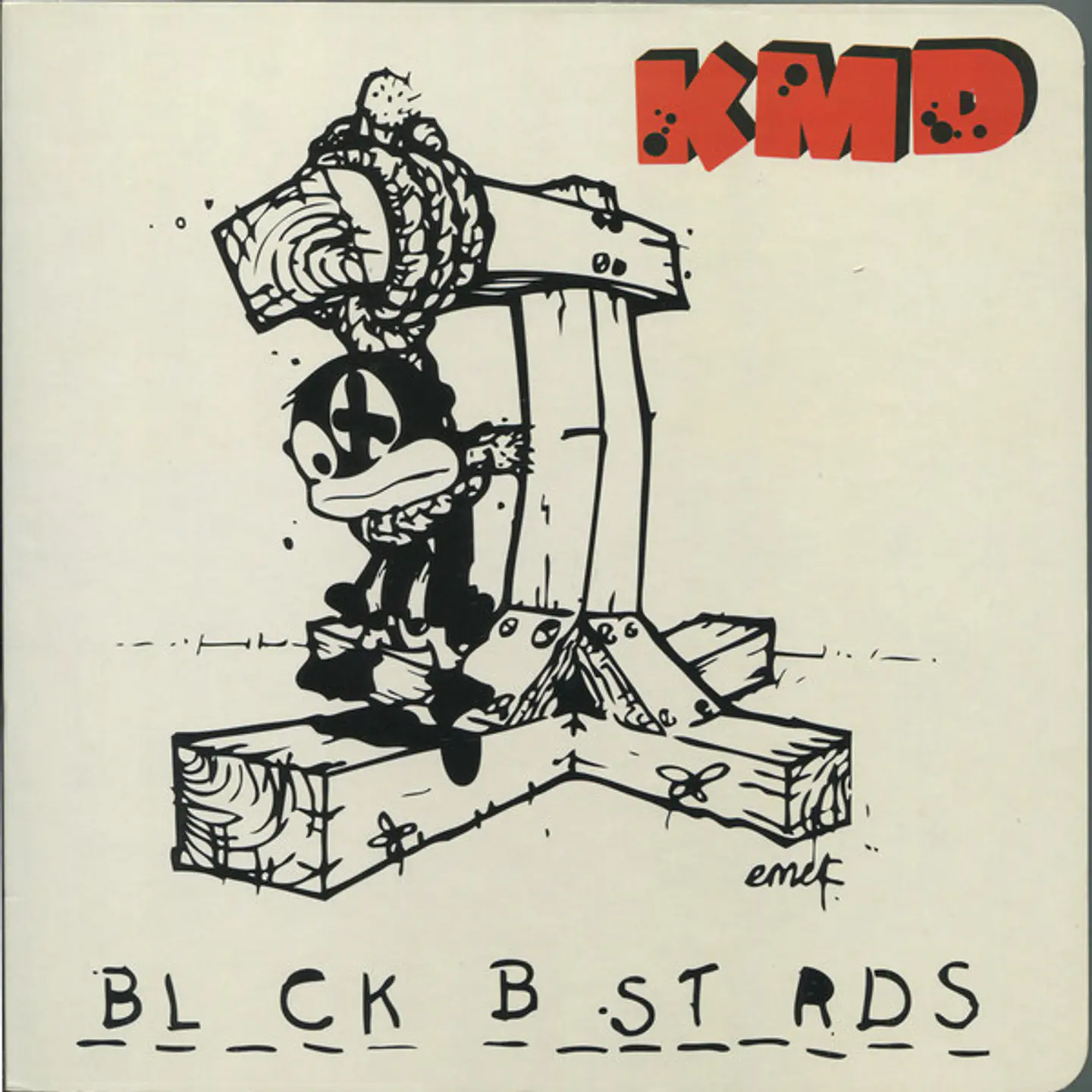 KMD – Bl_ck B_st_rds | 2LP | Re Metal Face Records 1