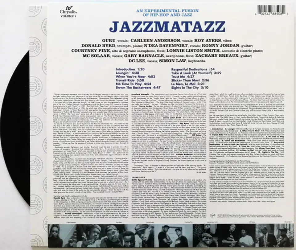 Guru – Jazzmatazz, Volume 1 Deluxe Edition 25th Anniversary 6