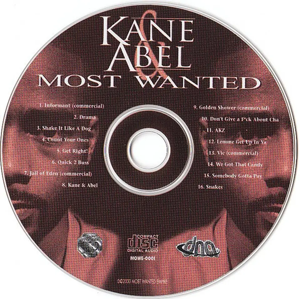Kane & Abel – Most Wanted CD 2