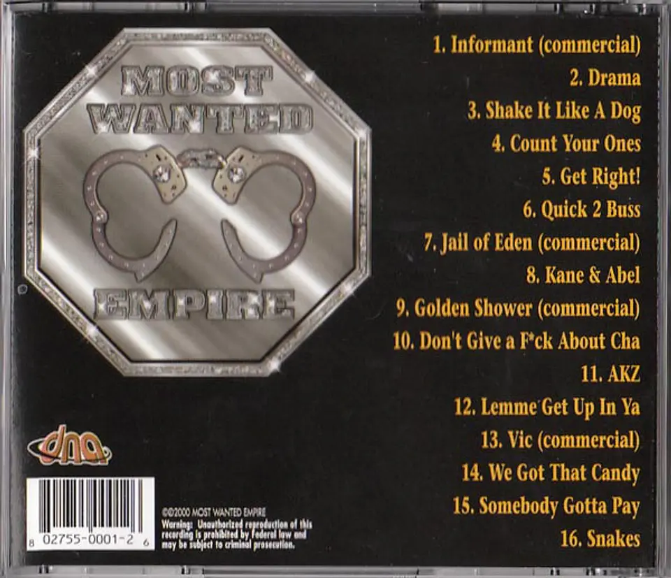 Kane & Abel – Most Wanted CD 3