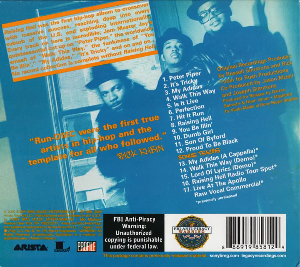 Run-DMC | Raising Hell | CD | 2005 2