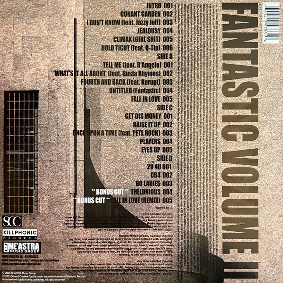 Slum Village | Fantastic Volume II | 2LP | 2025 2