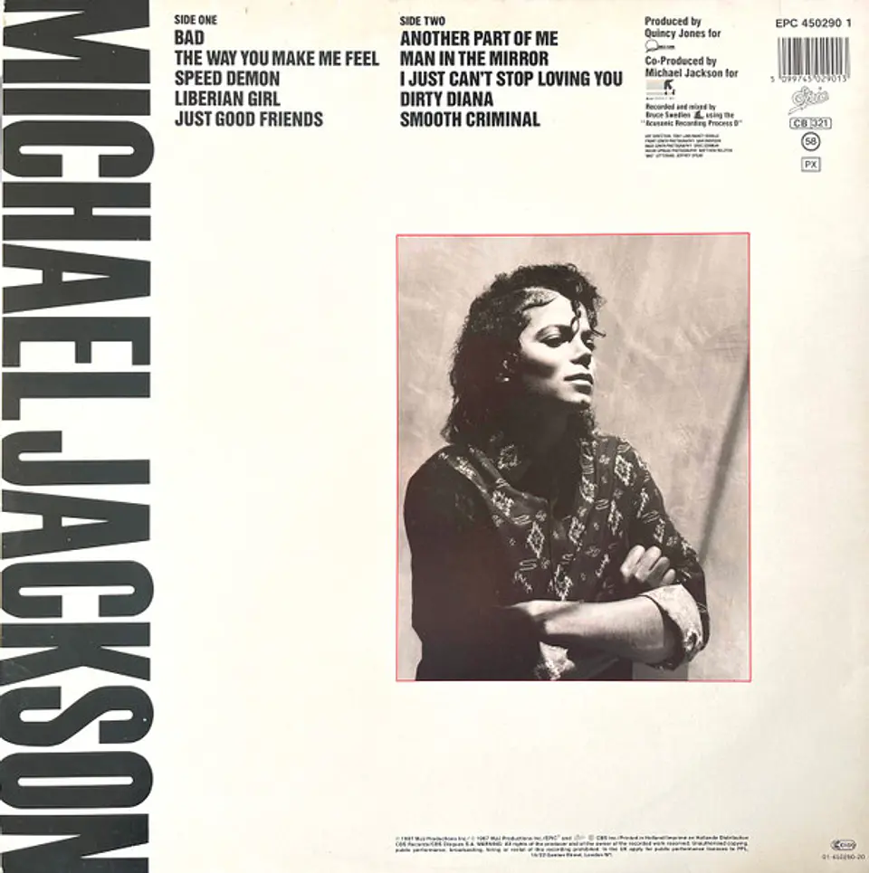 Michael Jackson | Bad | LP | 2016 2