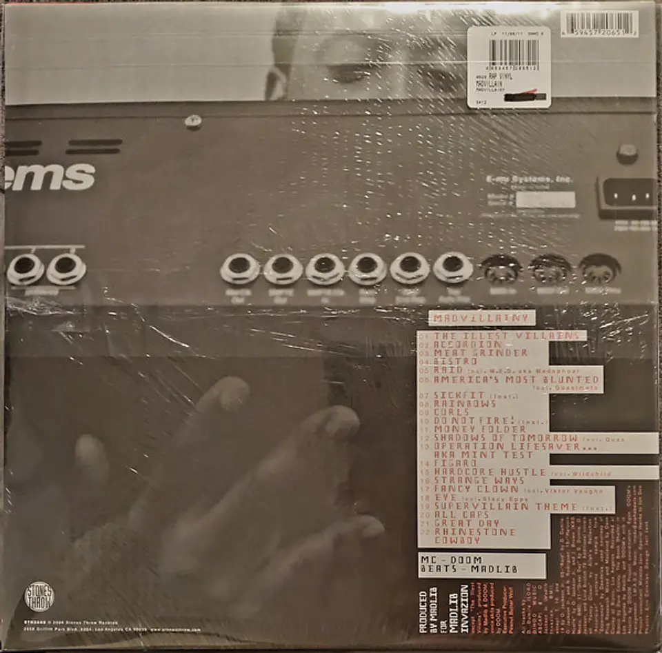 MF DOOM, Madlib, Madvillain | Madvillainy | 2LP | 2023 2