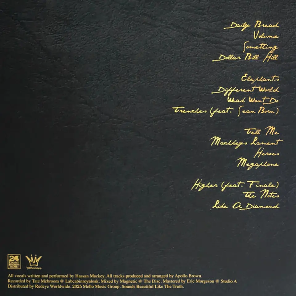 Apollo Brown & Hassaan Mackey | Daily Bread | LP | 2026 6