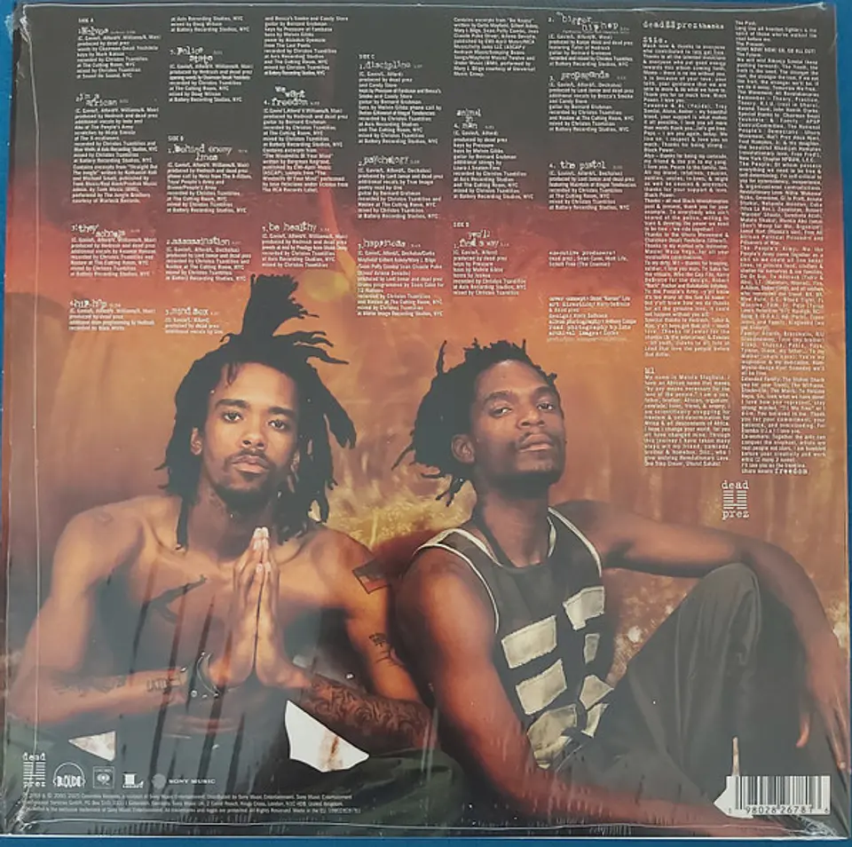 Dead Prez | Let’s Get Free | 2LP, 25th Anniversary Edition | 2025 2