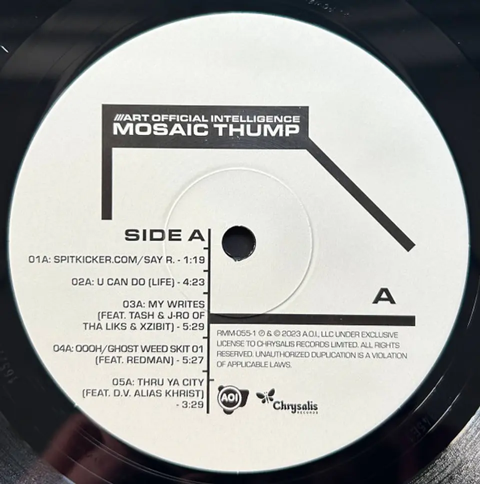 De La Soul | Art Official Intelligence: Mosaic Thump | 2LP, Reissue | 2023 4