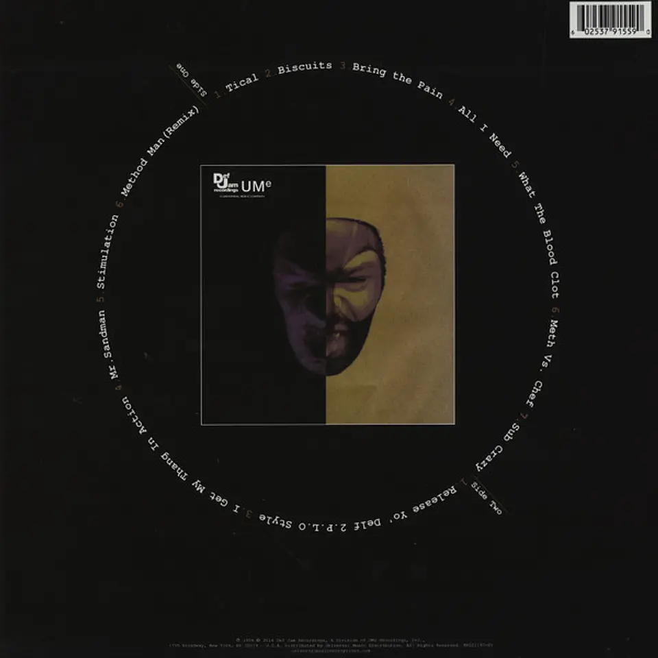 Method Man | Tical | 2LP | 2014 2