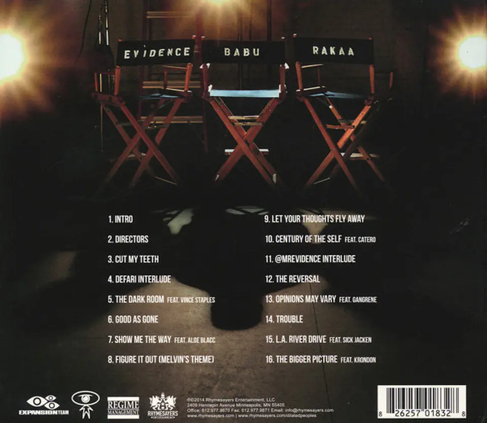 Dilated Peoples | Directors Of Photography | 2LP Clear | 2014 2