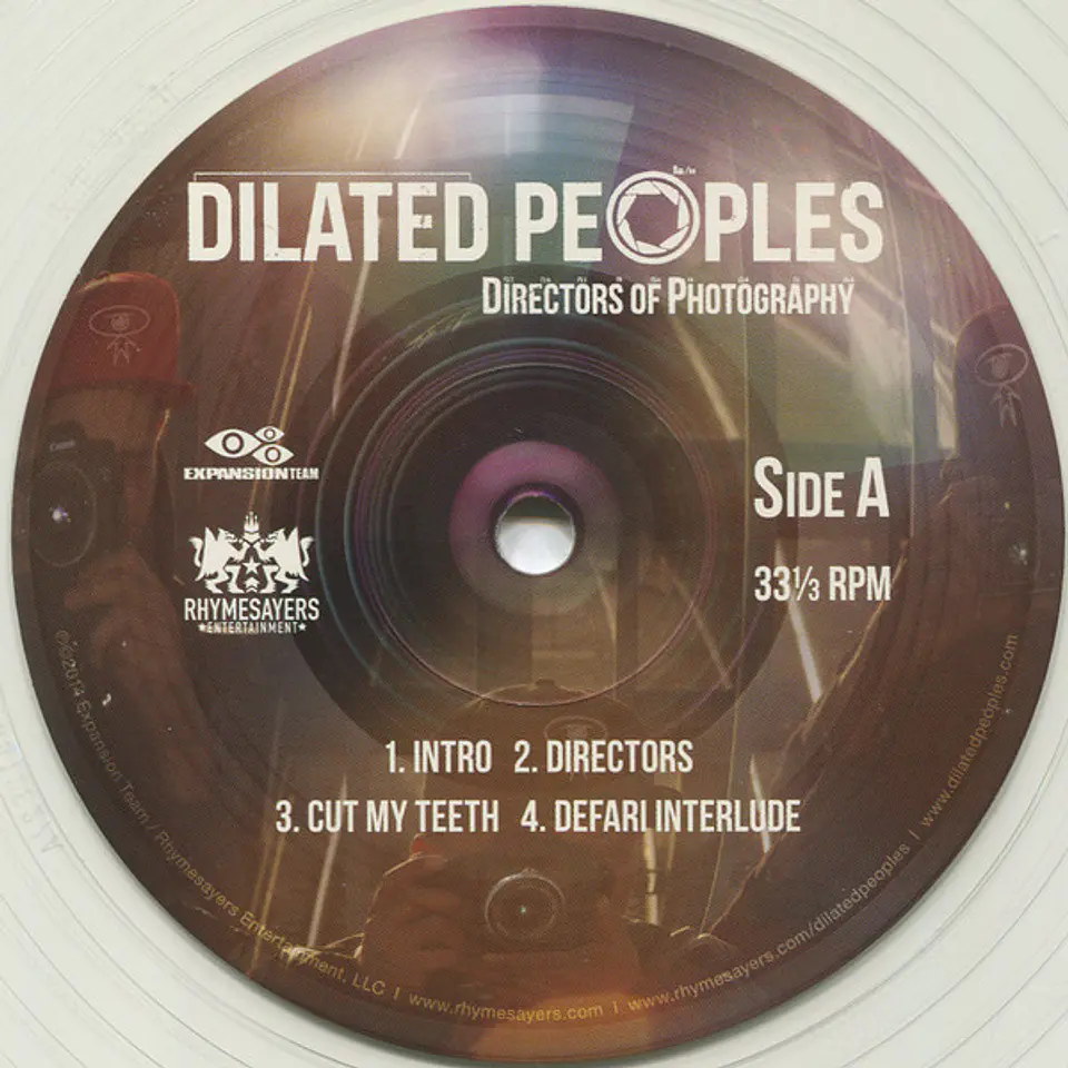 Dilated Peoples | Directors Of Photography | 2LP Clear | 2014 4