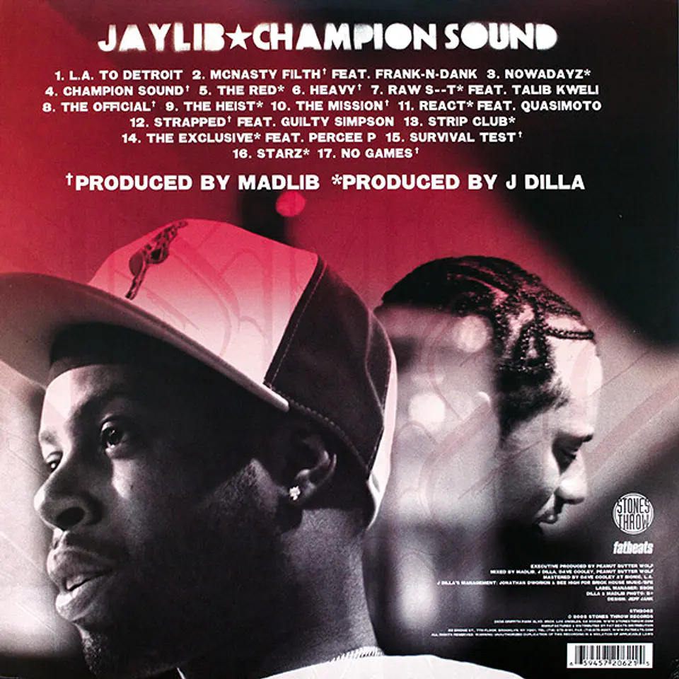 Jaylib | Champion Sound | 2LP | 2007 2