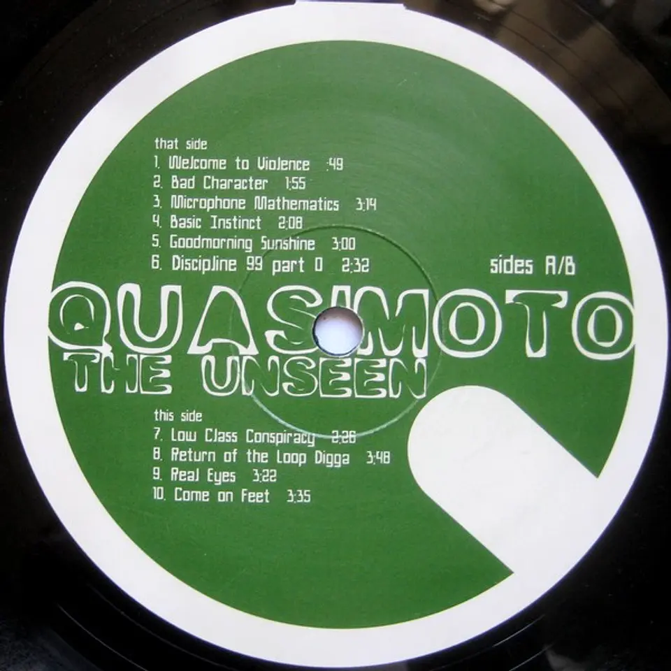 Quasimoto | The Unseen | 2LP | 2008 3