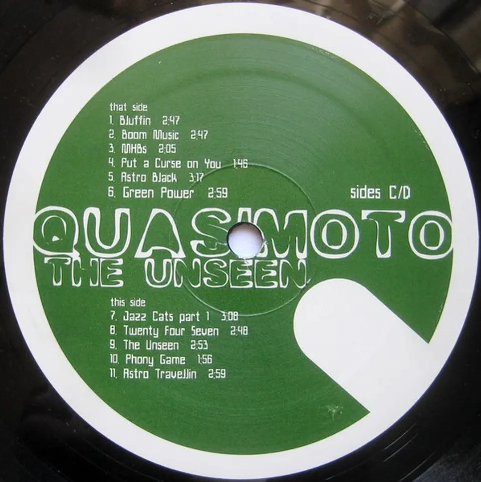 Quasimoto | The Unseen | 2LP | 2008 6
