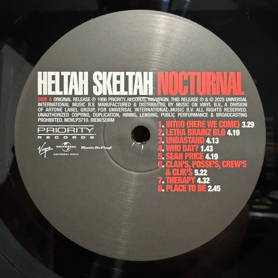 Heltah Skeltah | Nocturnal | 180g audiophile vinyl 4