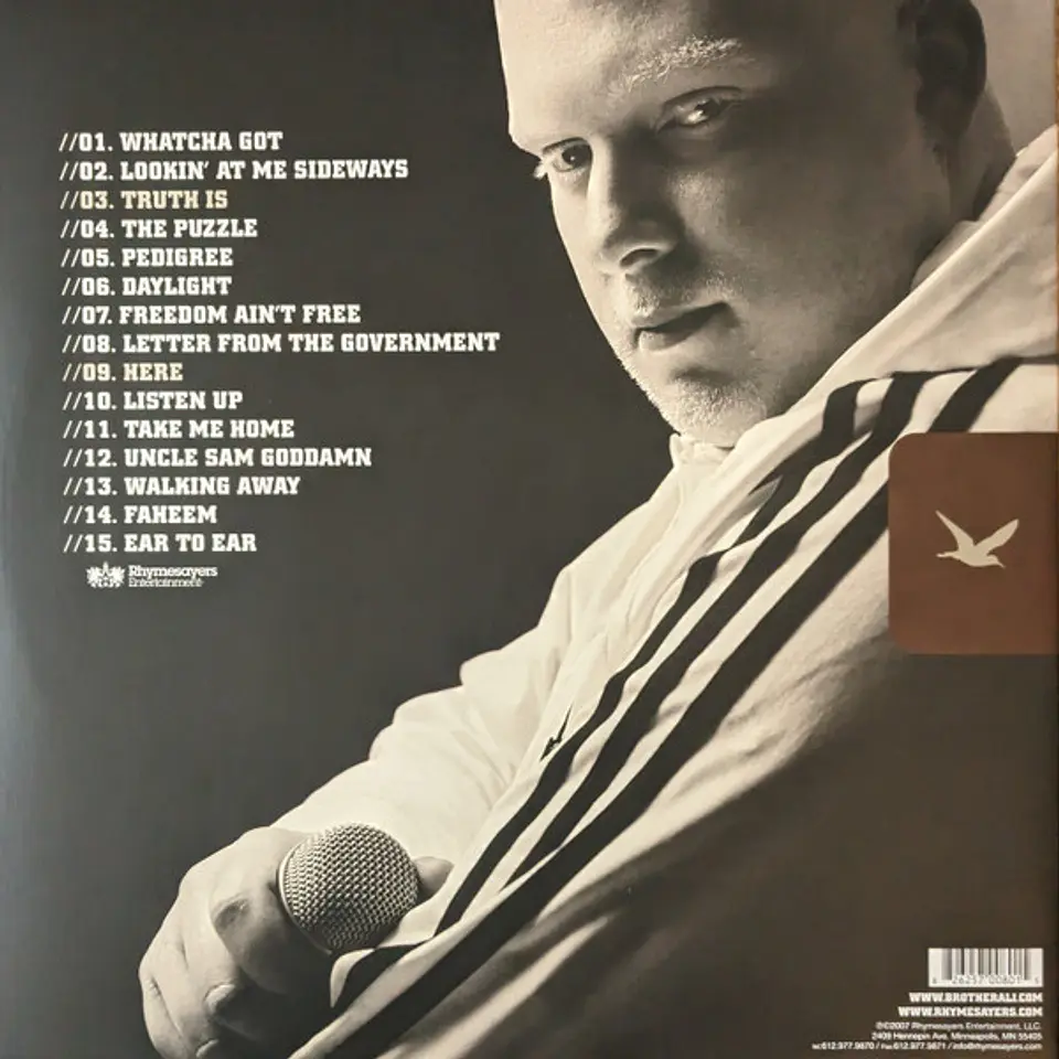 Brother Ali | The Undisputed Truth | 2xLP | 2022 2