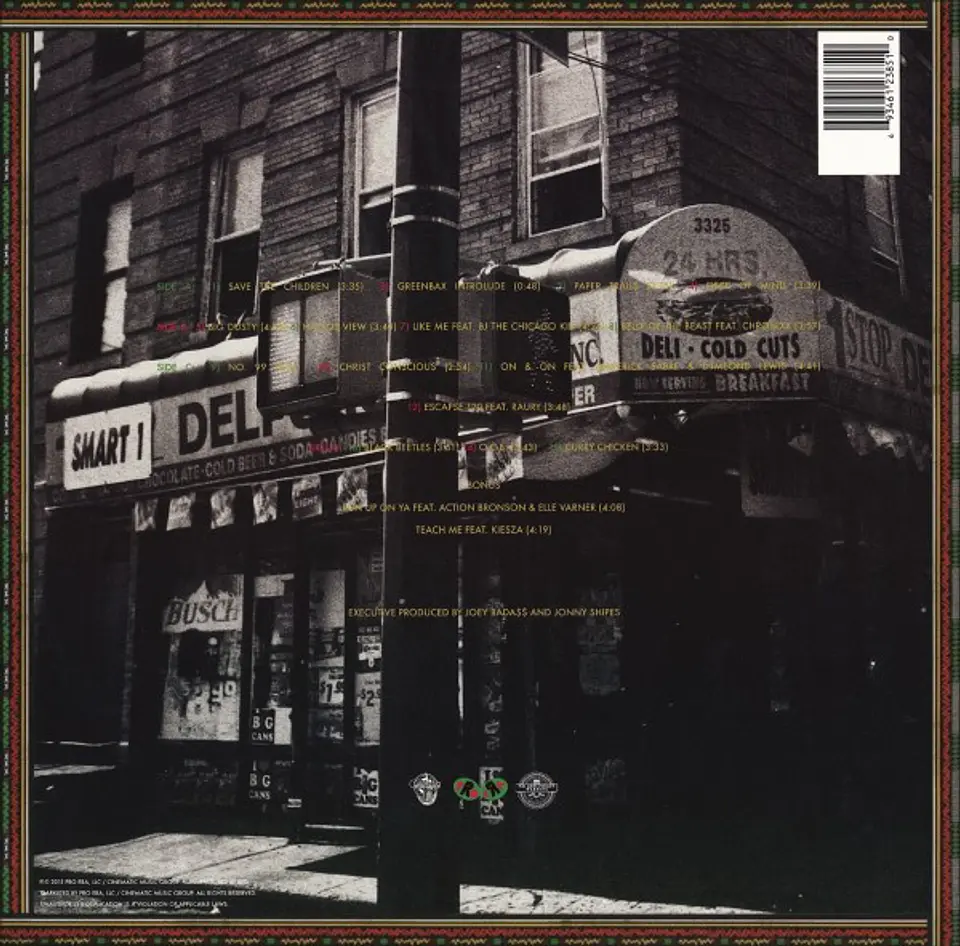 Joey Bada$$ | B4.DA.$$ | 2xLP | 2015 2