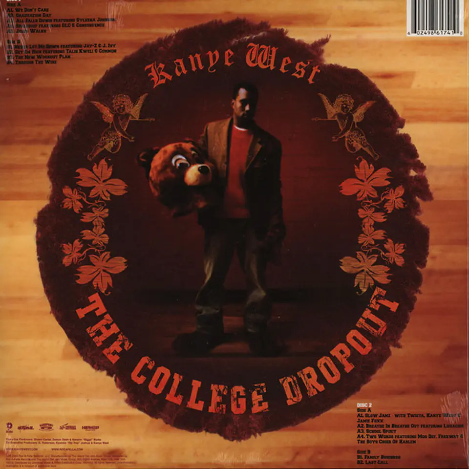 Kanye West | The College Dropout | Vinilo 2LP | 2004 4