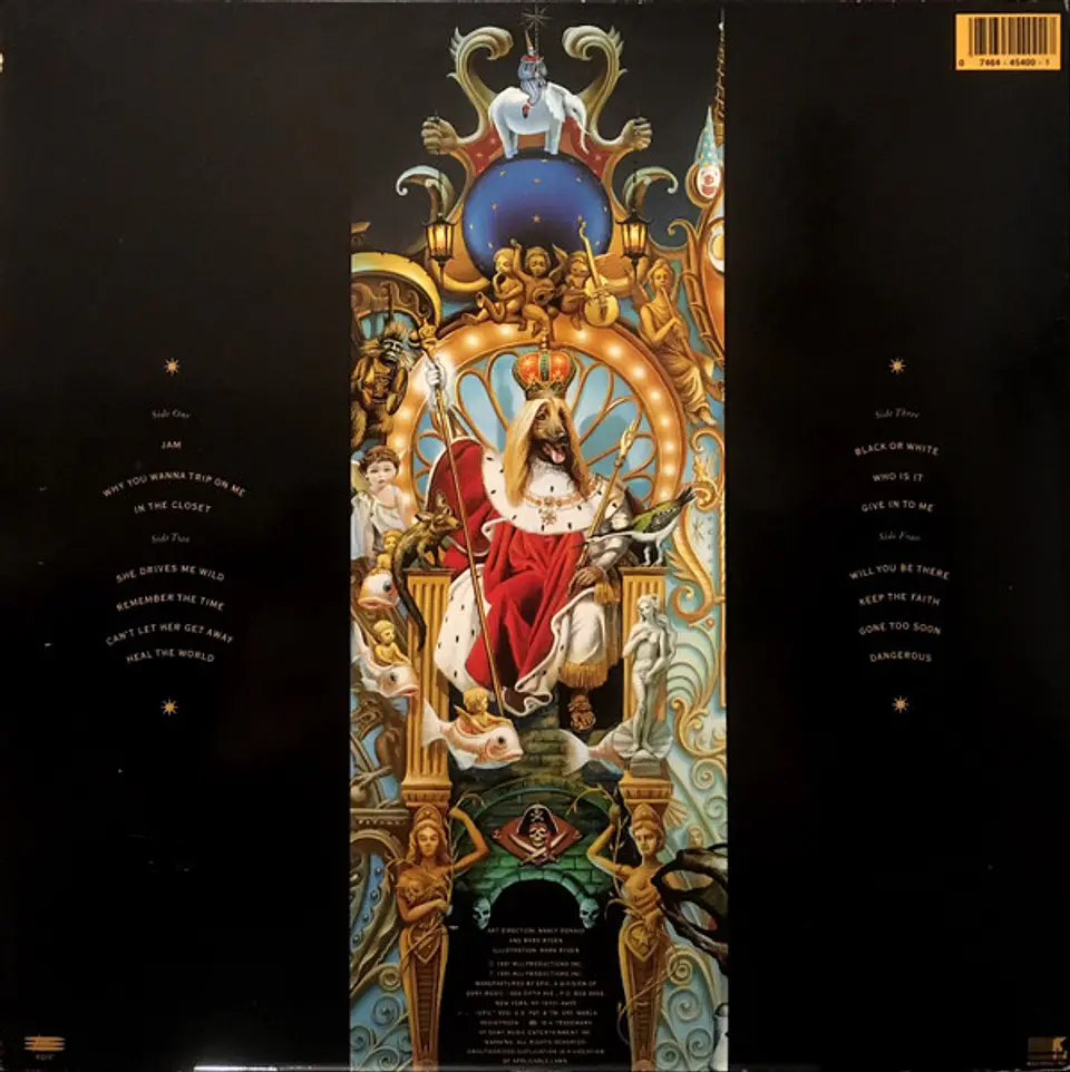 Michael Jackson | Dangerous | Vinilo doble LP 180 g | 2015 3