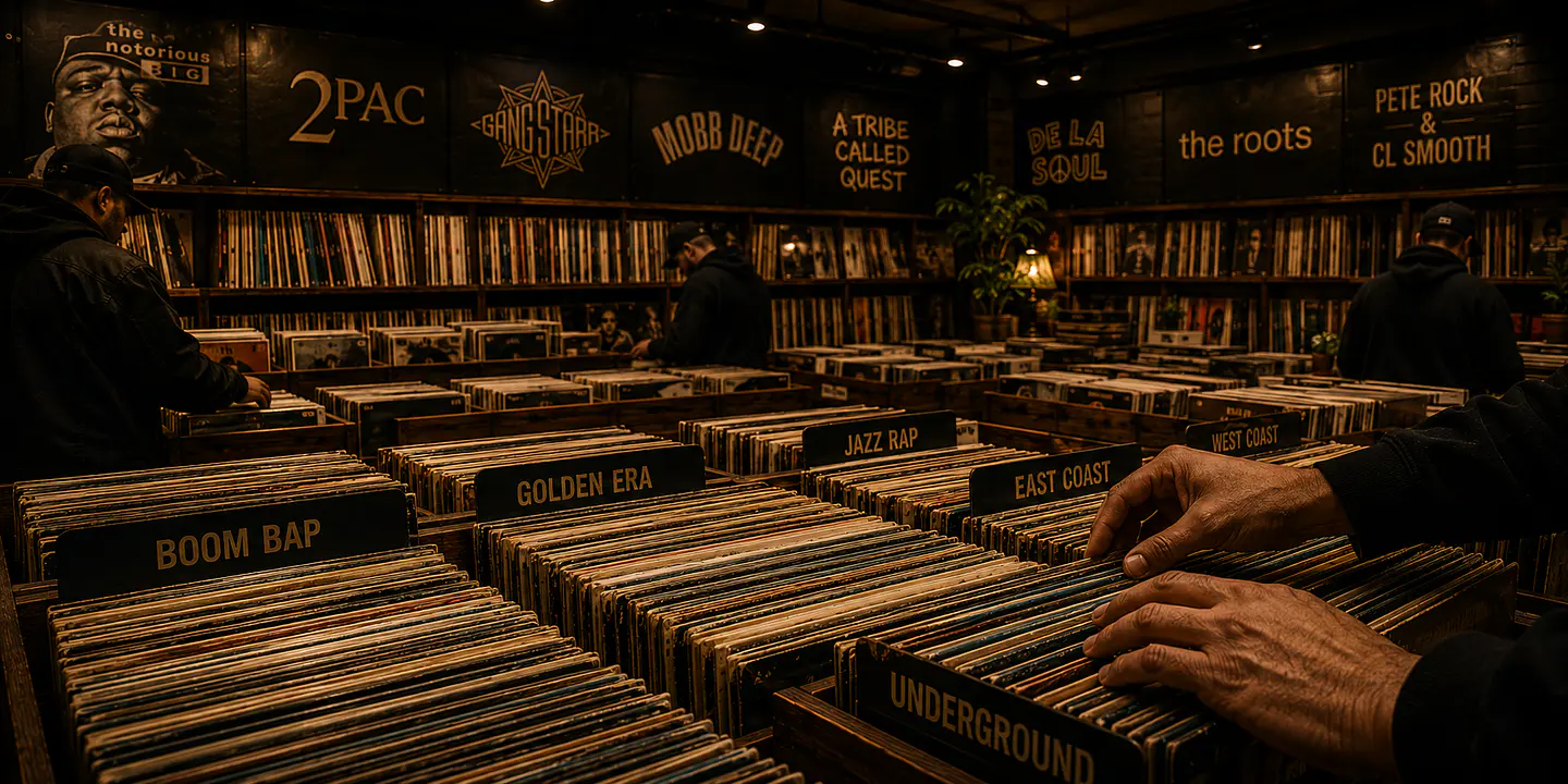 Descubre vinilos y CDs para verdaderos coleccionistas de Hip-Hop, R&B, Soul, Funk y toda la Blackmusic