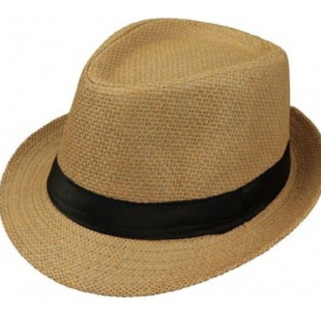 Sombrero Gangster Cinta Negra Premium 2