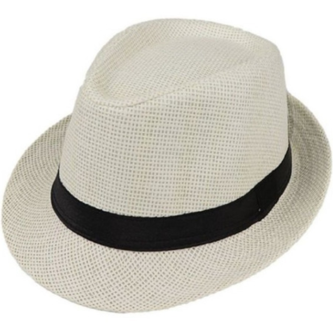 Sombrero Gangster Cinta Negra Premium 3