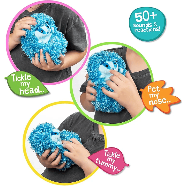 Curlimals Mascota De Juguete Interactiva 50 Sonidos  3