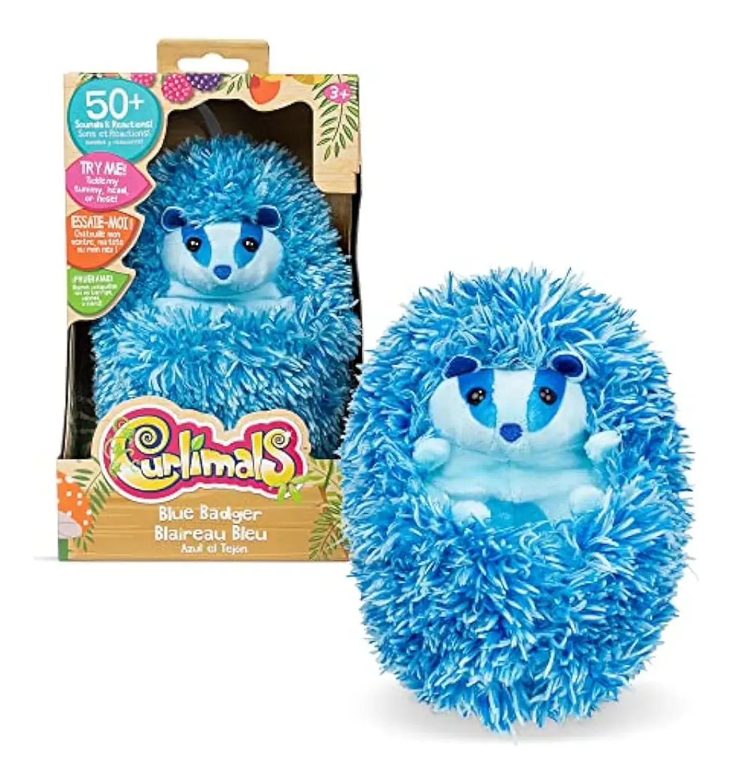 Curlimals Mascota De Juguete Interactiva 50 Sonidos  1