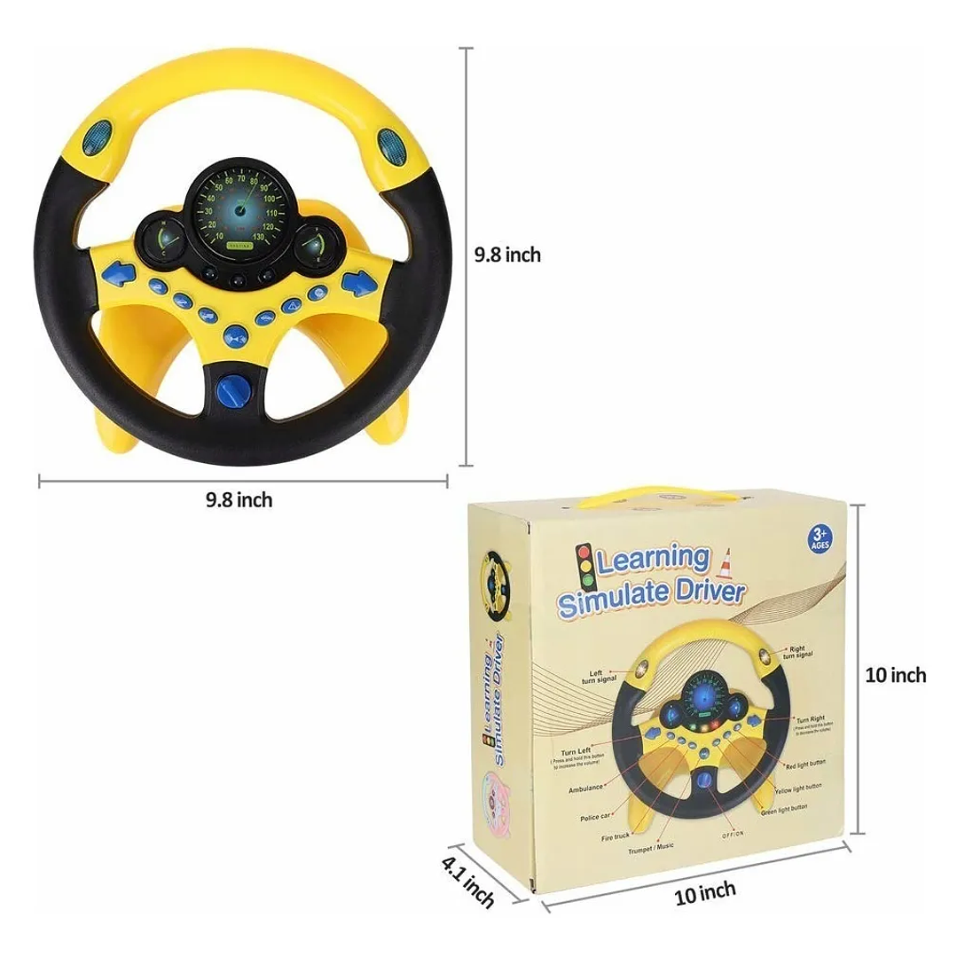 Volante De Juguete Coches Simulador De Conducción 2