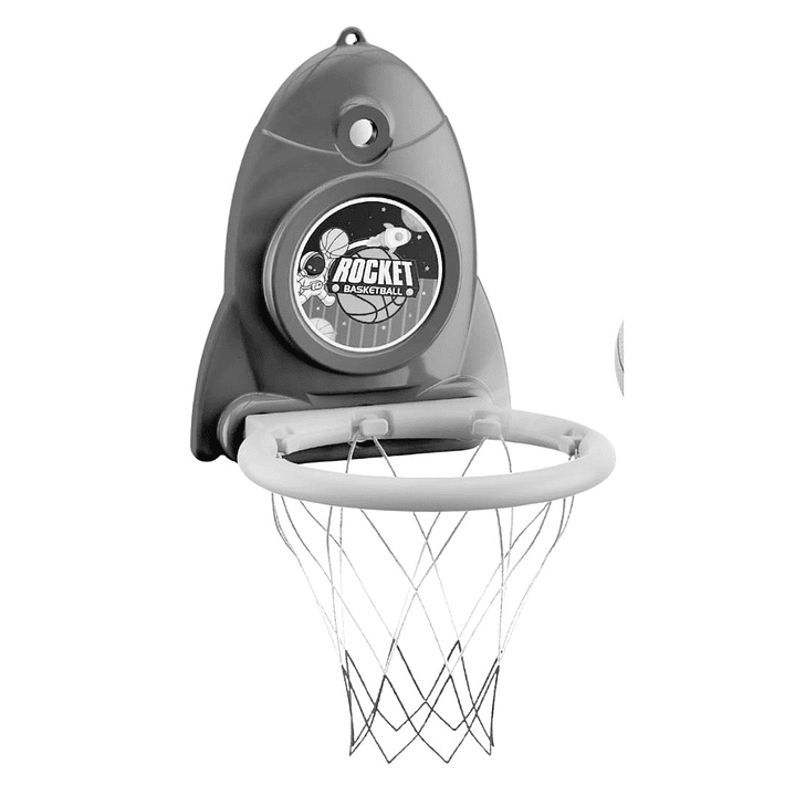 Rocket - Mini canasta de baloncesto para niños interior 11