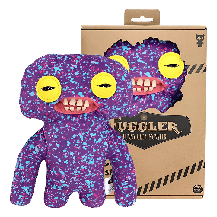 Fuggler Peluche Squidge Monster Laboratory Misfits Purpura 1