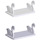 Repisa Flotante  Multipropósitos Blancas Premium- Cisnes - Miniatura 1
