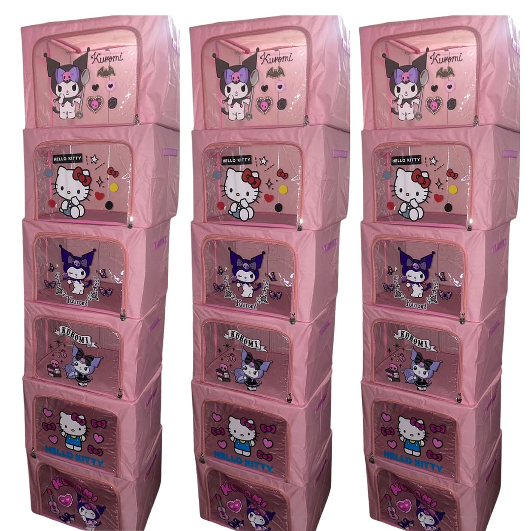 Caja Organizadora Apilable Sanrio Hello Kitty Kuromi 5