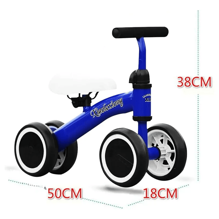 Bicicleta Aprendizaje Corre Pasillo Triciclo Infantil 3 En 1 3