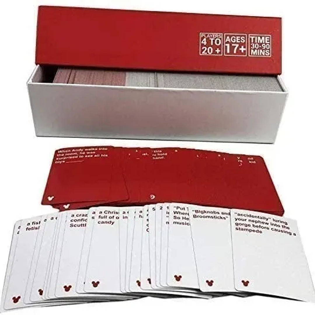 Cards Against Disney Juego De Mesa 2