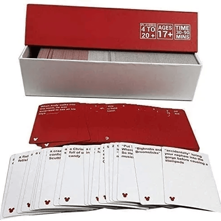 Cards Against Disney Juego De Mesa 2