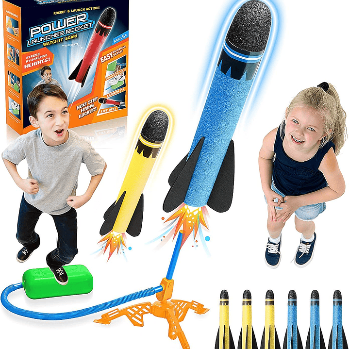 Amazon Lanza Cohete de Juguete de compresión  1