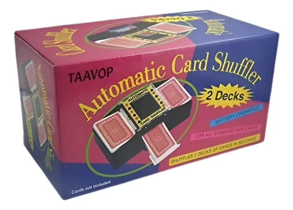 Mezclador Barajador De Cartas A Pilas 5