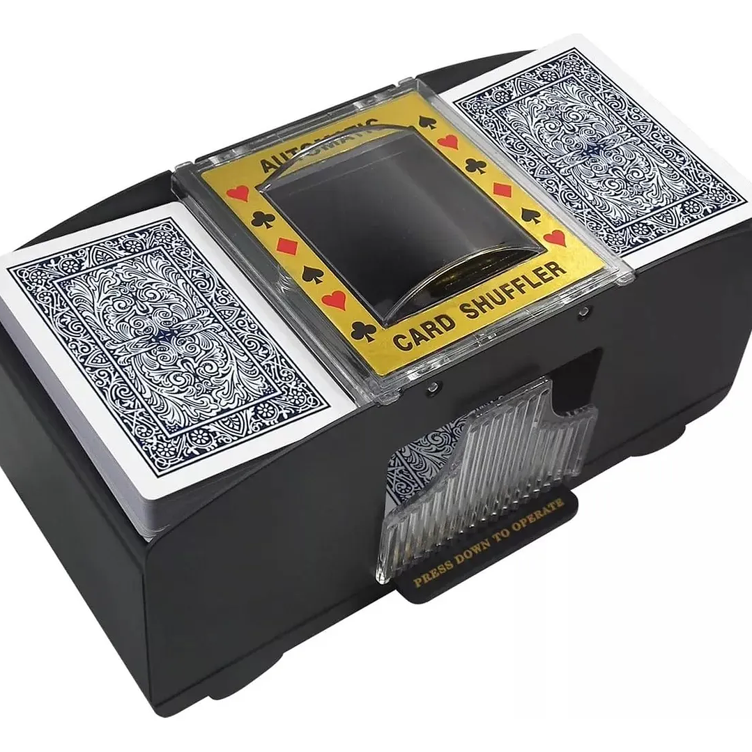 Mezclador Barajador De Cartas A Pilas 2