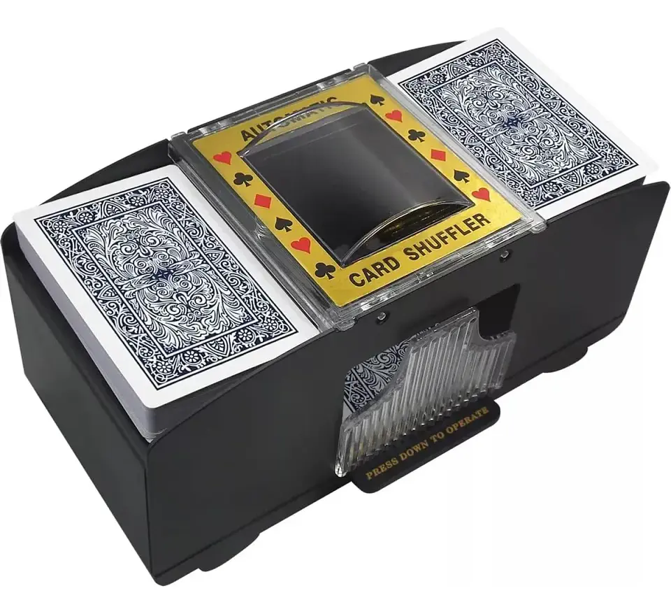 Mezclador Barajador De Cartas A Pilas 2