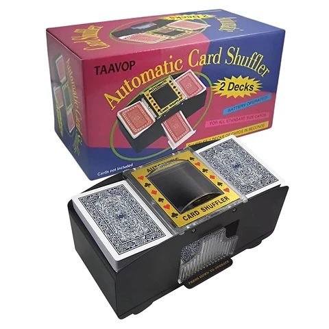 Mezclador Barajador De Cartas A Pilas