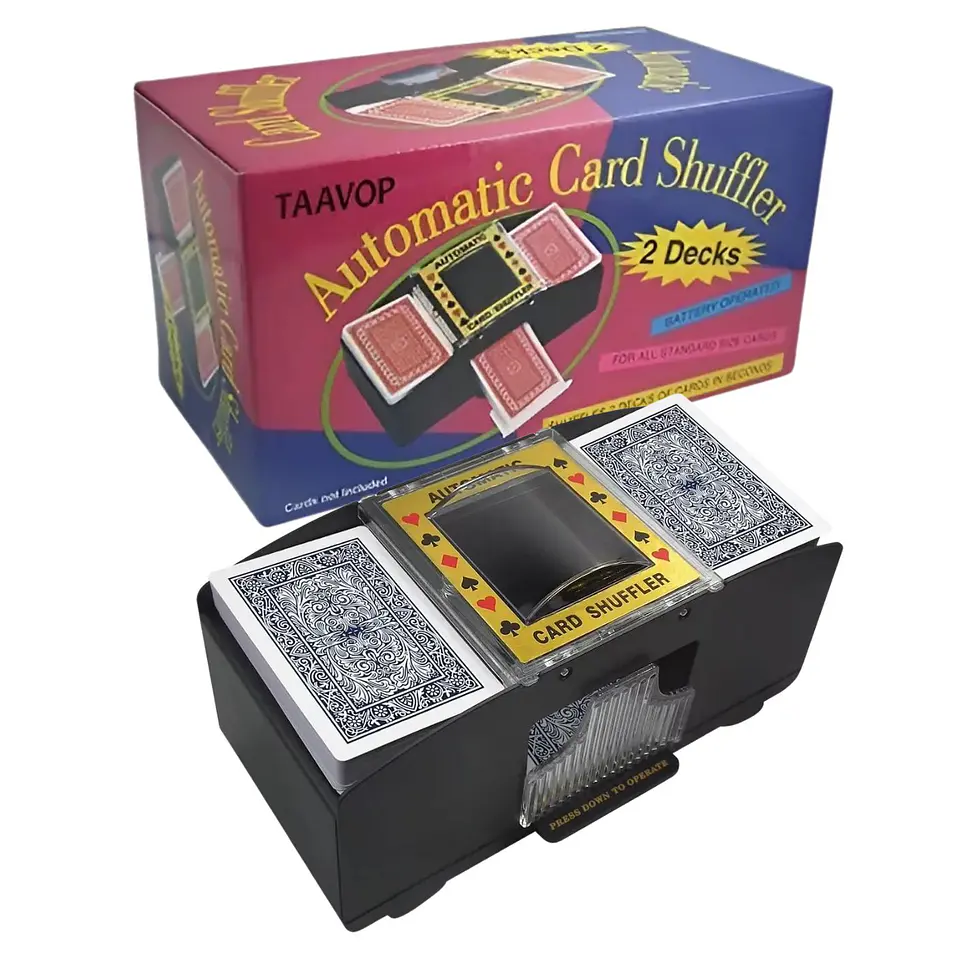 Mezclador Barajador De Cartas A Pilas 1