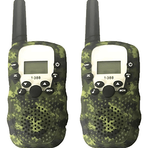 Walkie Talkies Para Niños T-388 Larga Distancia 22 Canales