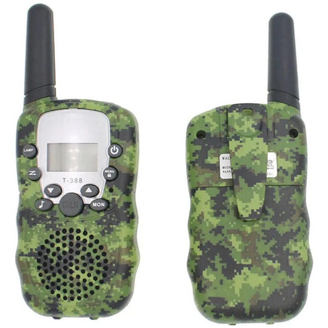 Walkie Talkies Para Niños T-388 Larga Distancia 22 Canales 3